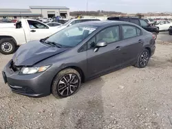 Salvage cars for sale at Earlington, KY auction: 2013 Honda Civic EX