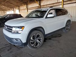 Volkswagen salvage cars for sale: 2018 Volkswagen Atlas SEL Premium