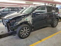 Salvage cars for sale at Dyer, IN auction: 2019 KIA Sportage EX