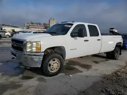 Salvage trucks for sale at New Orleans, LA auction: 2011 Chevrolet Silverado K3500