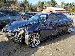 Salvage cars for sale from Copart Mendon, MA: 2008 Honda Accord EXL