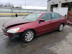 Salvage cars for sale at Rogersville, MO auction: 2006 Honda Accord EX