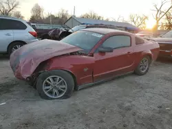 Salvage cars for sale at Wichita, KS auction: 2008 Ford Mustang