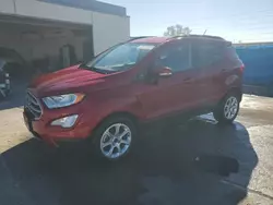 Salvage cars for sale from Copart Anthony, TX: 2020 Ford Ecosport SE