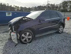 Vehiculos salvage en venta de Copart Ellenwood, GA: 2011 Mercedes-Benz ML 350 4matic