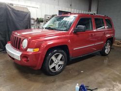 Jeep salvage cars for sale: 2010 Jeep Patriot Limited