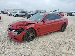 Salvage cars for sale at Taylor, TX auction: 2018 BMW 430I