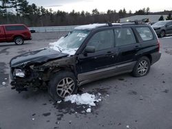 Salvage cars for sale at Windham, ME auction: 2005 Subaru Forester 2.5XS LL Bean