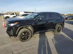 Salvage cars for sale at Grand Prairie, TX auction: 2022 Toyota Rav4 LE