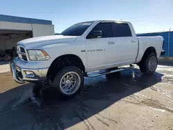 Salvage cars for sale from Copart Anthony, TX: 2012 Dodge RAM 1500 SLT