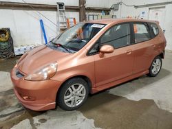 Honda salvage cars for sale: 2007 Honda FIT S