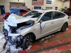 Salvage cars for sale at Angola, NY auction: 2022 Honda Civic EXL