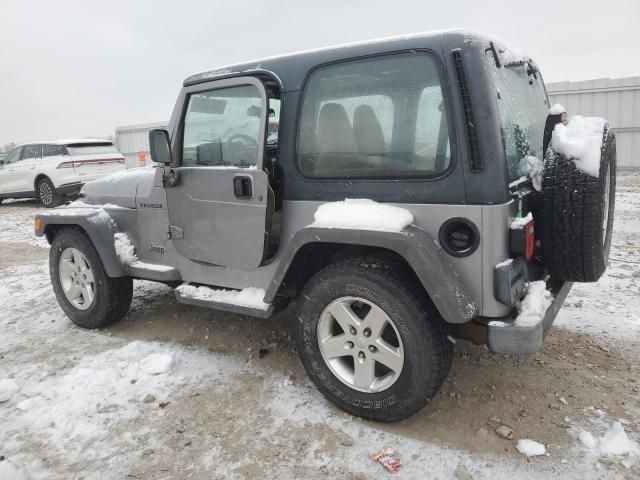 2001 Jeep Wrangler / TJ Sport