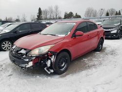 Salvage cars for sale at Bowmanville, ON auction: 2013 Mazda 3 I