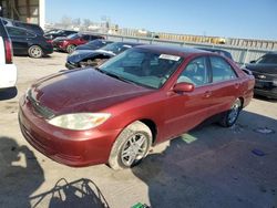 Toyota salvage cars for sale: 2003 Toyota Camry LE