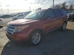 Ford Explorer salvage cars for sale: 2014 Ford Explorer XLT