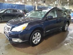 Salvage cars for sale at Woodhaven, MI auction: 2012 Subaru Outback 2.5I Premium