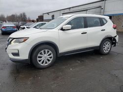 Salvage cars for sale at New Britain, CT auction: 2017 Nissan Rogue S