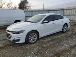 Salvage cars for sale from Copart Mebane, NC: 2020 Chevrolet Malibu LT