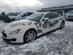 Maserati Quattropor salvage cars for sale: 2016 Maserati Quattroporte S