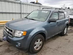 Salvage cars for sale at Dyer, IN auction: 2012 Ford Escape XLT