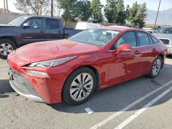 Salvage cars for sale at Rancho Cucamonga, CA auction: 2022 Toyota Mirai LE