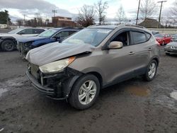 Salvage cars for sale at New Britain, CT auction: 2011 Hyundai Tucson GLS