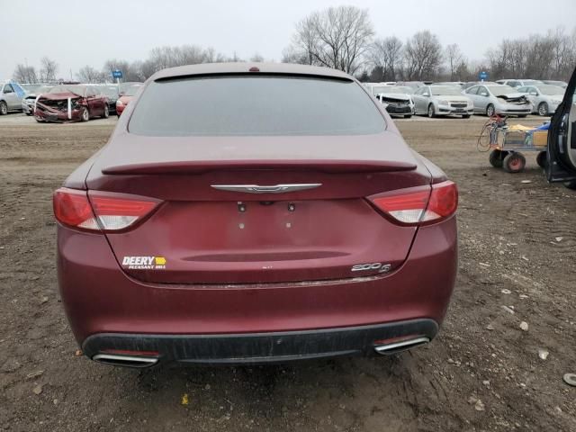 2015 Chrysler 200 S