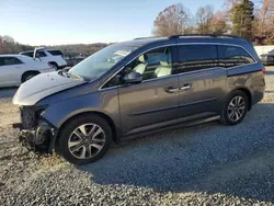 Honda Odyssey salvage cars for sale: 2016 Honda Odyssey Touring