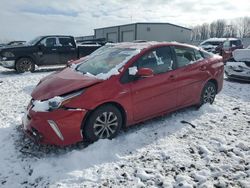 Salvage cars for sale at Wayland, MI auction: 2021 Toyota Prius LE