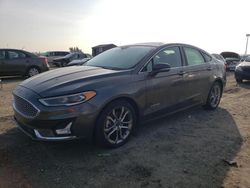 Salvage cars for sale at Antelope, CA auction: 2019 Ford Fusion Titanium