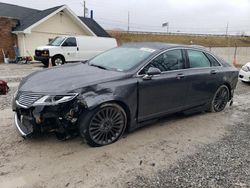 Salvage cars for sale at Northfield, OH auction: 2015 Lincoln MKZ