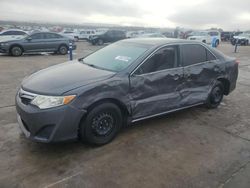 Salvage cars for sale at Grand Prairie, TX auction: 2014 Toyota Camry L