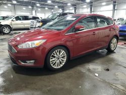 Salvage cars for sale at Ham Lake, MN auction: 2017 Ford Focus Titanium