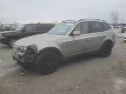 2007 BMW X3 3.0SI en venta en Kansas City, KS