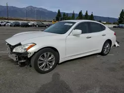 Salvage cars for sale at Rancho Cucamonga, CA auction: 2013 Infiniti M37