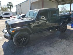 Salvage cars for sale at Riverview, FL auction: 2021 Jeep Gladiator Sport