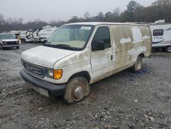 Ford salvage cars for sale: 2003 Ford Econoline E250 Van