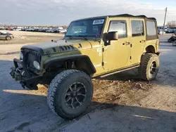 Jeep salvage cars for sale: 2013 Jeep Wrangler Unlimited Sport