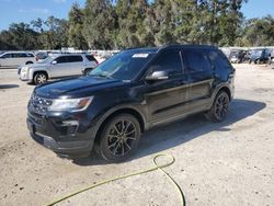 Salvage cars for sale at Ocala, FL auction: 2018 Ford Explorer XLT