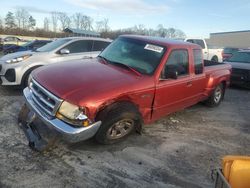 Ford salvage cars for sale: 2000 Ford Ranger Super Cab