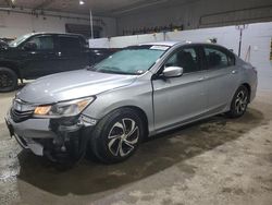 Honda salvage cars for sale: 2016 Honda Accord LX