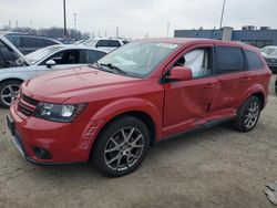 Salvage cars for sale at Woodhaven, MI auction: 2015 Dodge Journey R/T