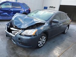 Salvage cars for sale at Savannah, GA auction: 2014 Nissan Sentra S