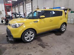 Salvage cars for sale at Blaine, MN auction: 2015 KIA Soul +