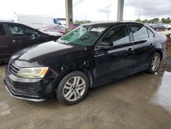 Salvage cars for sale at West Palm Beach, FL auction: 2017 Volkswagen Jetta S