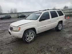 Jeep Grand Cherokee Limited salvage cars for sale: 2001 Jeep Grand Cherokee Limited