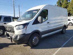 Salvage trucks for sale at Rancho Cucamonga, CA auction: 2019 Ford Transit T-250