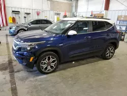 Salvage cars for sale at Mcfarland, WI auction: 2021 KIA Seltos S