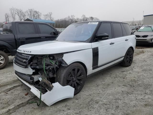 2016 Land Rover Range Rover HSE